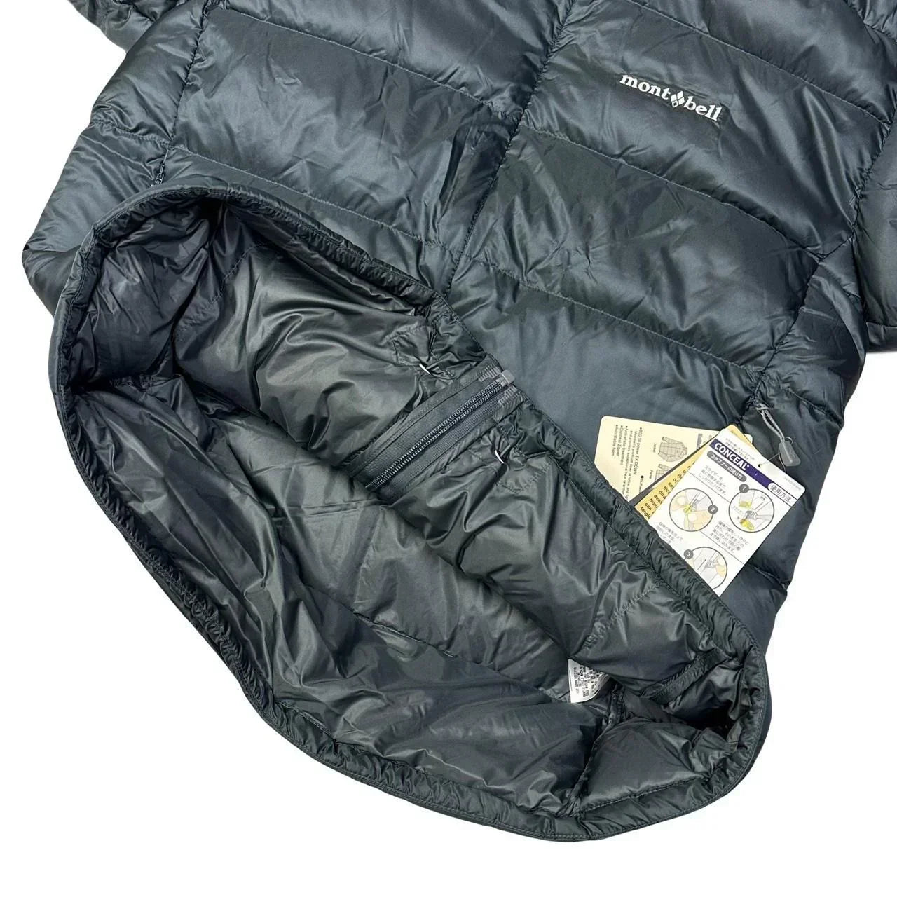 Montbell Light Alpine Down Puffer Jacket In Grey ( M )