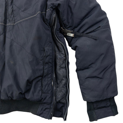 Vintage 2000s Maharishi Multi Zip Puffer Jacket Size M | Medium, Black