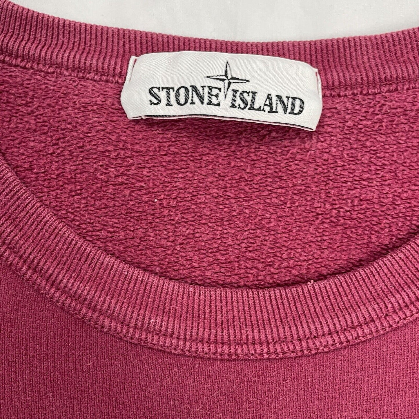 Stone Island Sweatshirt, Size Small | Small, Pink