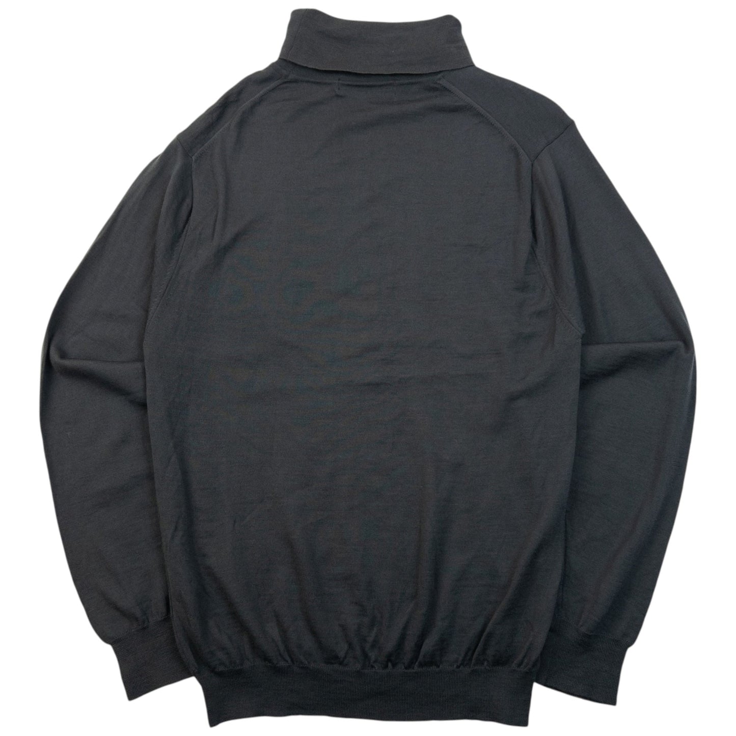 Vintage 2000s Issey Miyake White Label Turtleneck Jumper Size S | Small, Grey