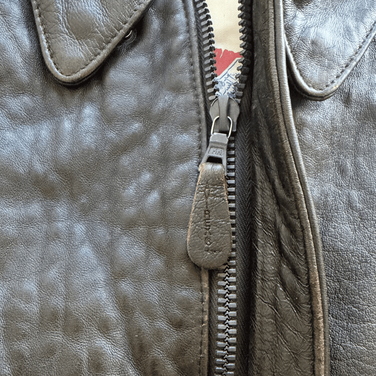 Avirex 'Pride of The Yanks' 90's A2 Leather Flight Jacket - S | S / M, Red