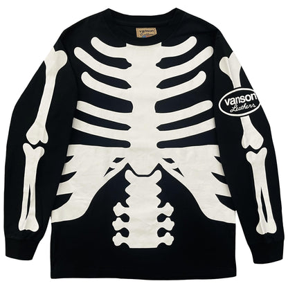 Vanson Leathers Skeleton Long Sleeve T-Shirt