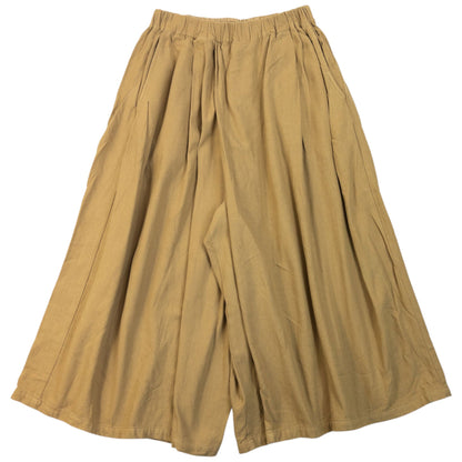 Vintage 80s Plantation By Issey Miyake Wide Trousers Size L | Large, Beige