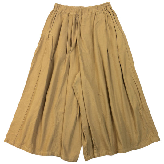 Vintage 80s Plantation By Issey Miyake Wide Trousers Size L | Large, Beige