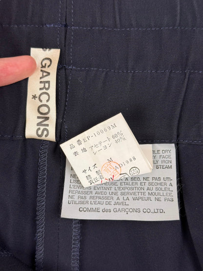 Comme des Garçons S/S 1988 trousers | Navy, Multicoloured