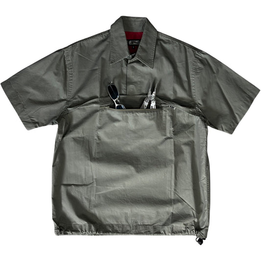 Next 00's Utility Pocket Overshirt S | Small, Olive