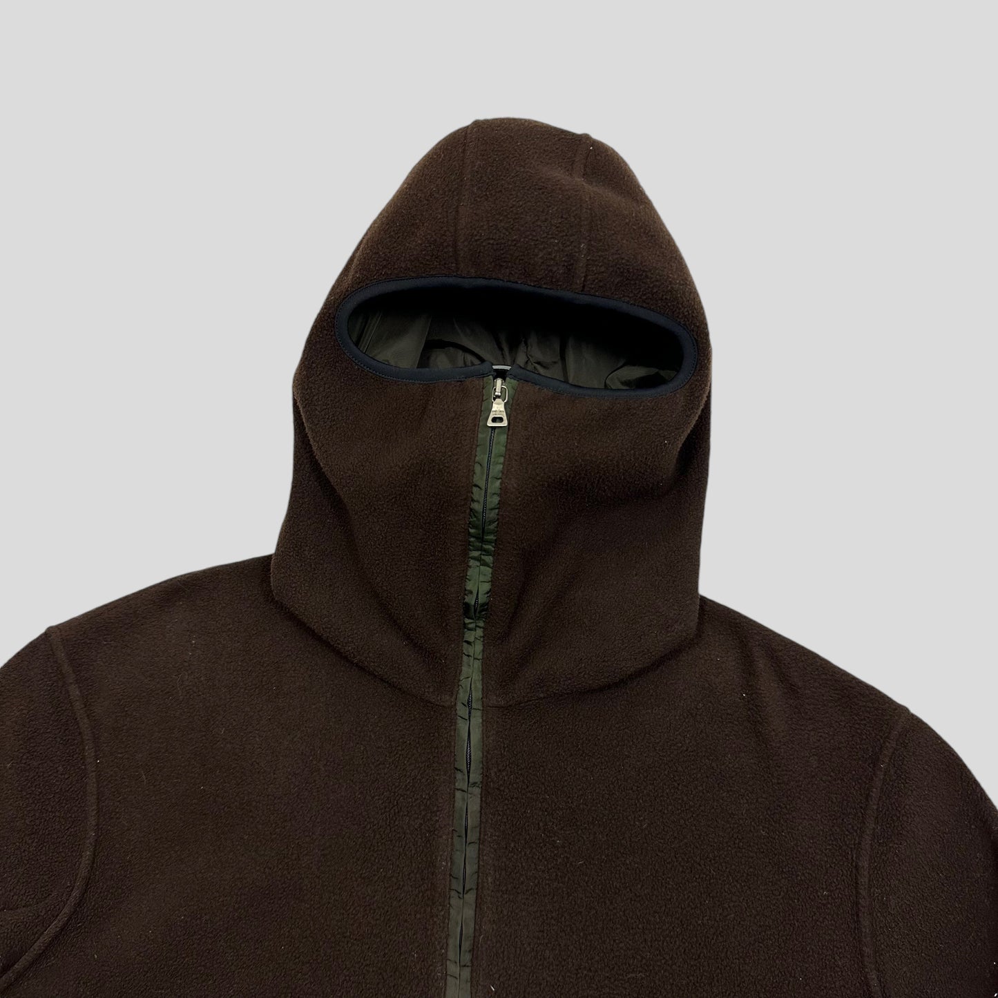 Prada Sport AW00 Balaclava Ninja Fleece Jacket - L