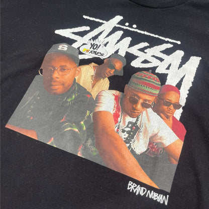2013 Stussy MTV Raps Brand Nubian T-Shirt (XL) | Default Title, Black