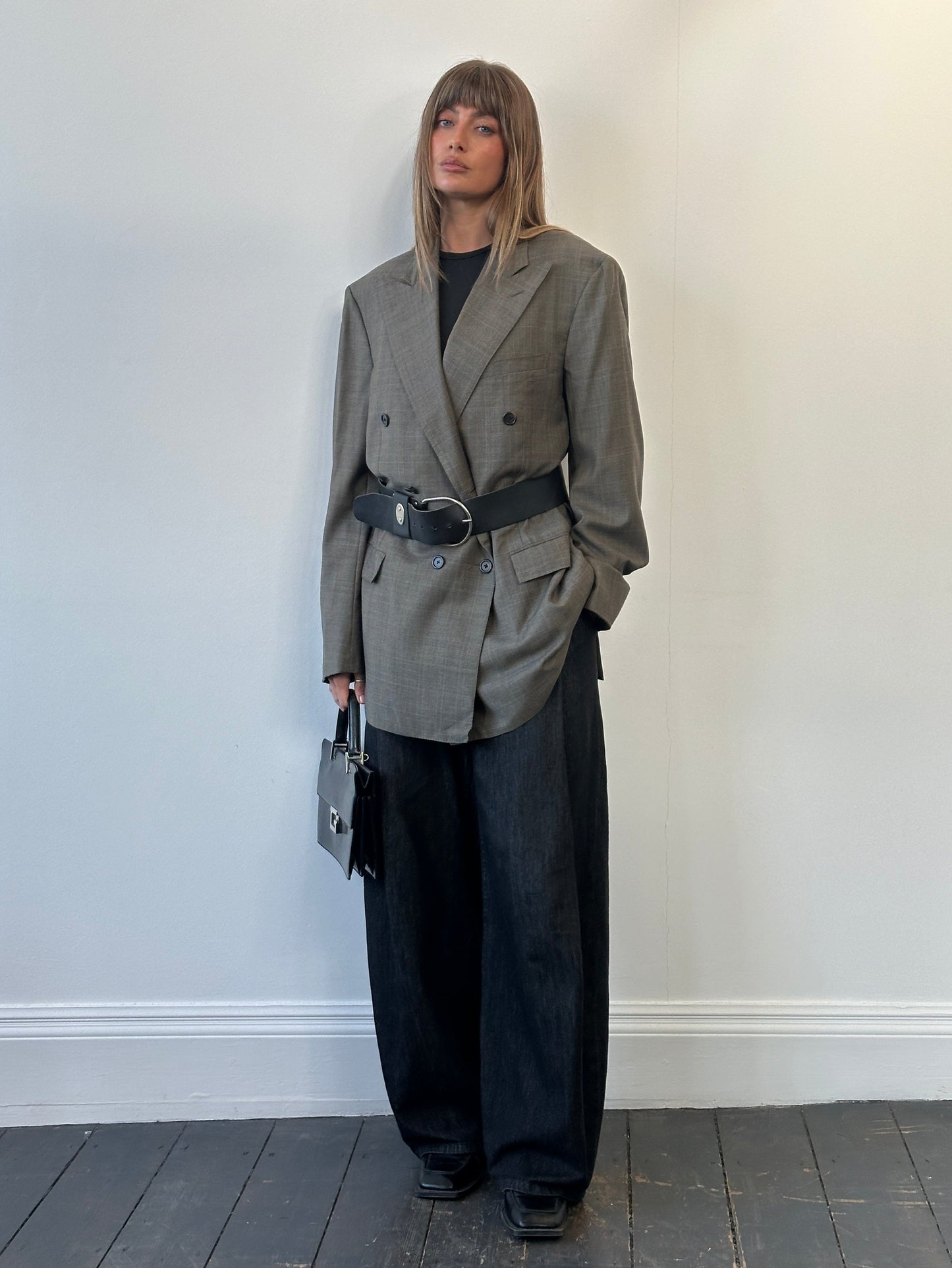 Ralph Lauren Polo 1980s Pure Wool Double Breasted Blazer - 44L/XXL