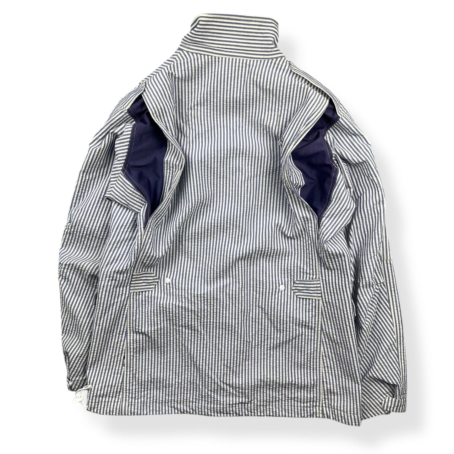 2000's Maharishi Seersucker M65 Jacket (M) | Default Title, Multicoloured