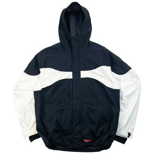 Vintage 90s Oakley Nitro Fuel Zip Up Snowboarding Jacket Size L | Large, Black
