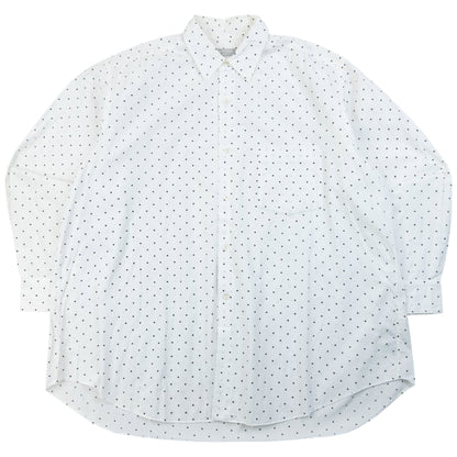Vintage 90s Comme Des Garçons HOMME Long Sleeve Button Up Shirt Size L | Large, Grey