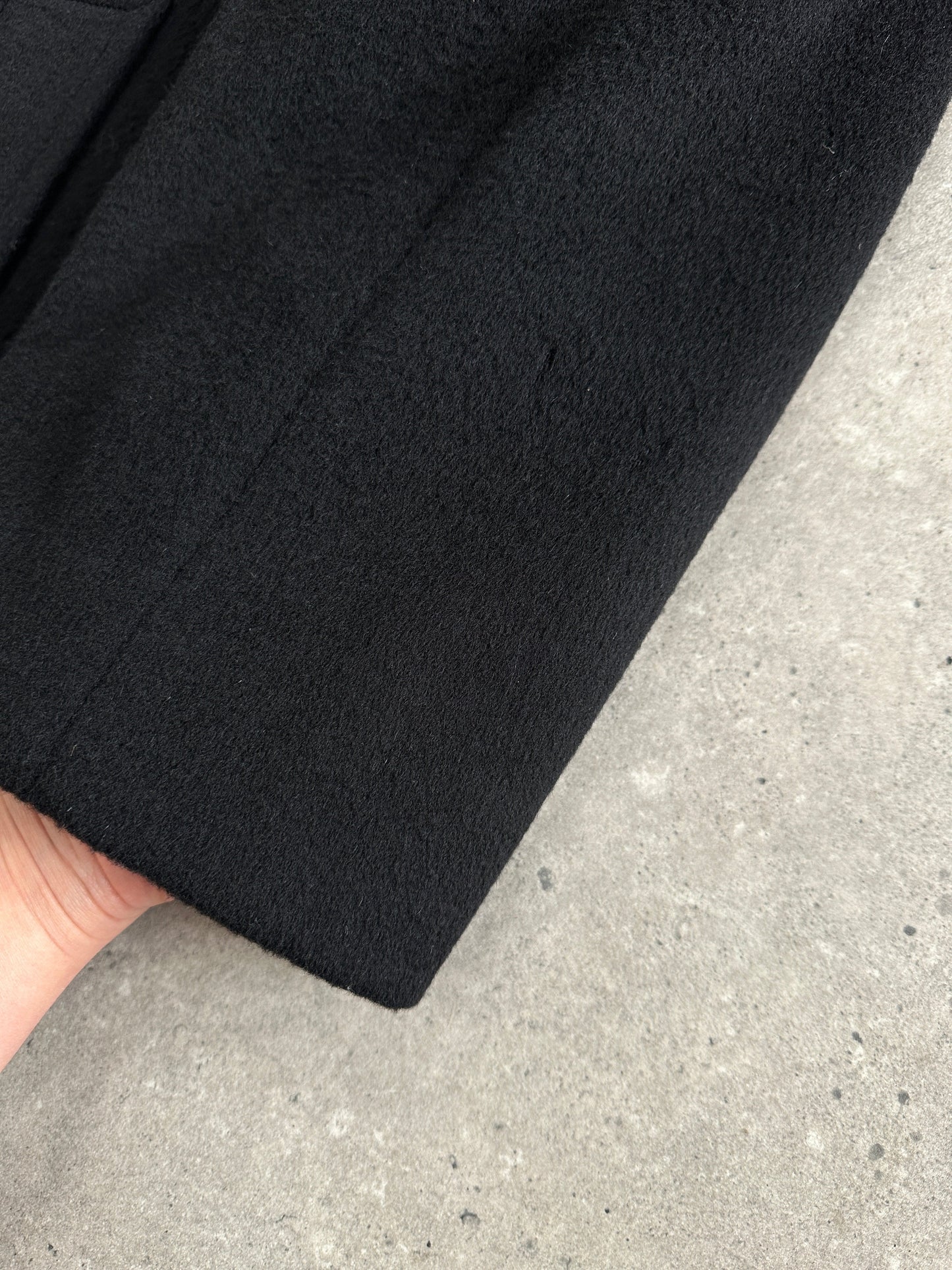 Pierre Cardin 1990s Pure Wool Double Breasted Coat - XXL