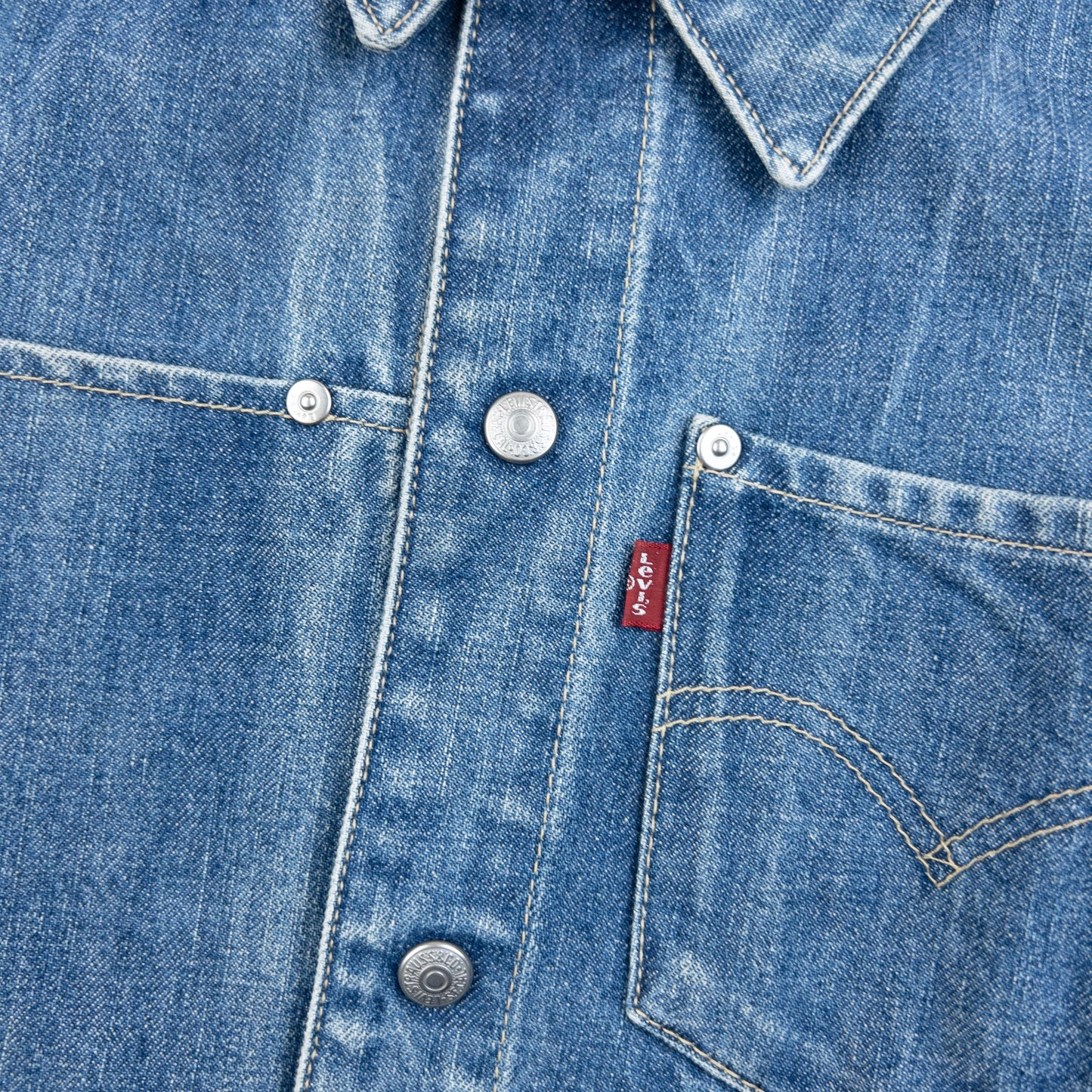 Vintage 2000s Levi's Engineered Garments Denim Jacket Womens Size S | Small, Blue