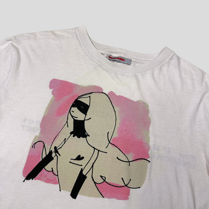 Prada Sport 2007 Unspoken Dialogue Graphic T-shirt - M/L | Default Title, White