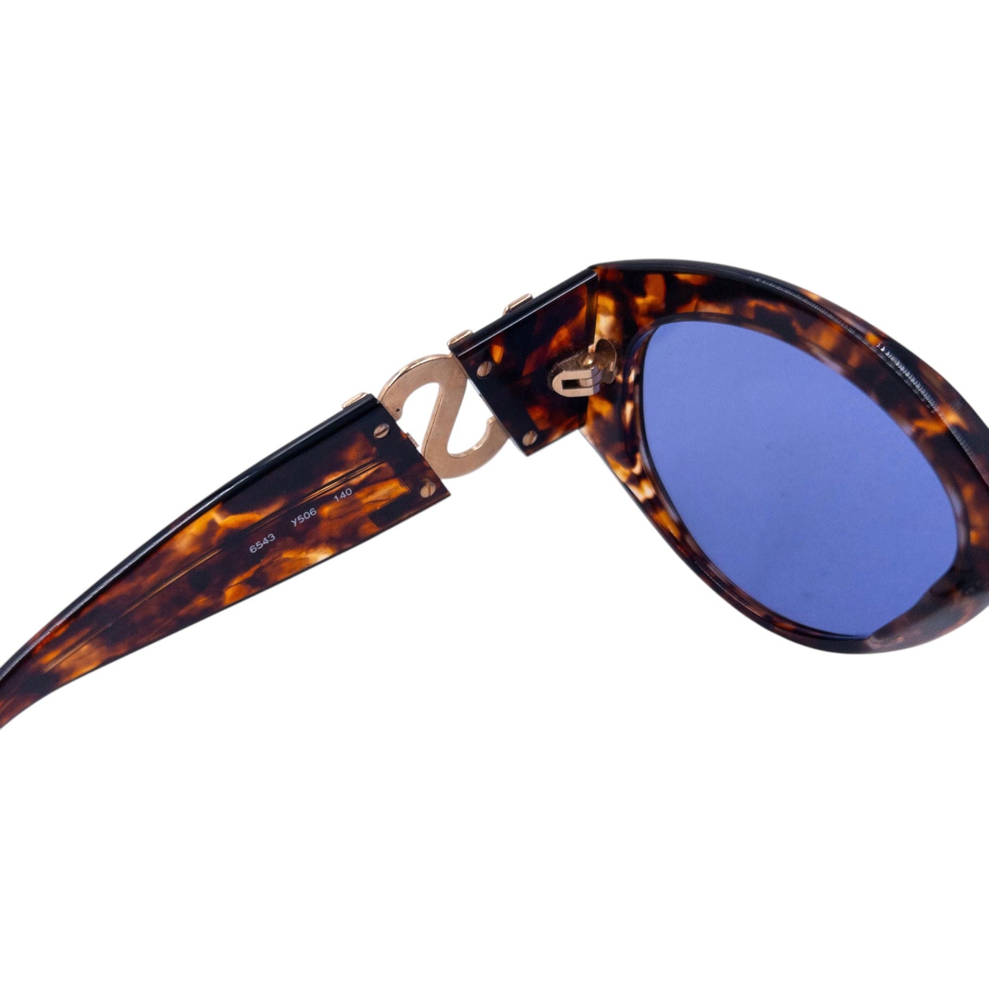 Vintage YSL Yves Saint Laurent Tortoise Shell Sunglasses