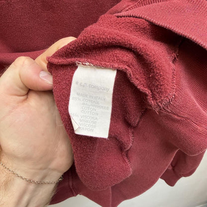 90’s CP Company Sweatshirt (M) | Medium, Red