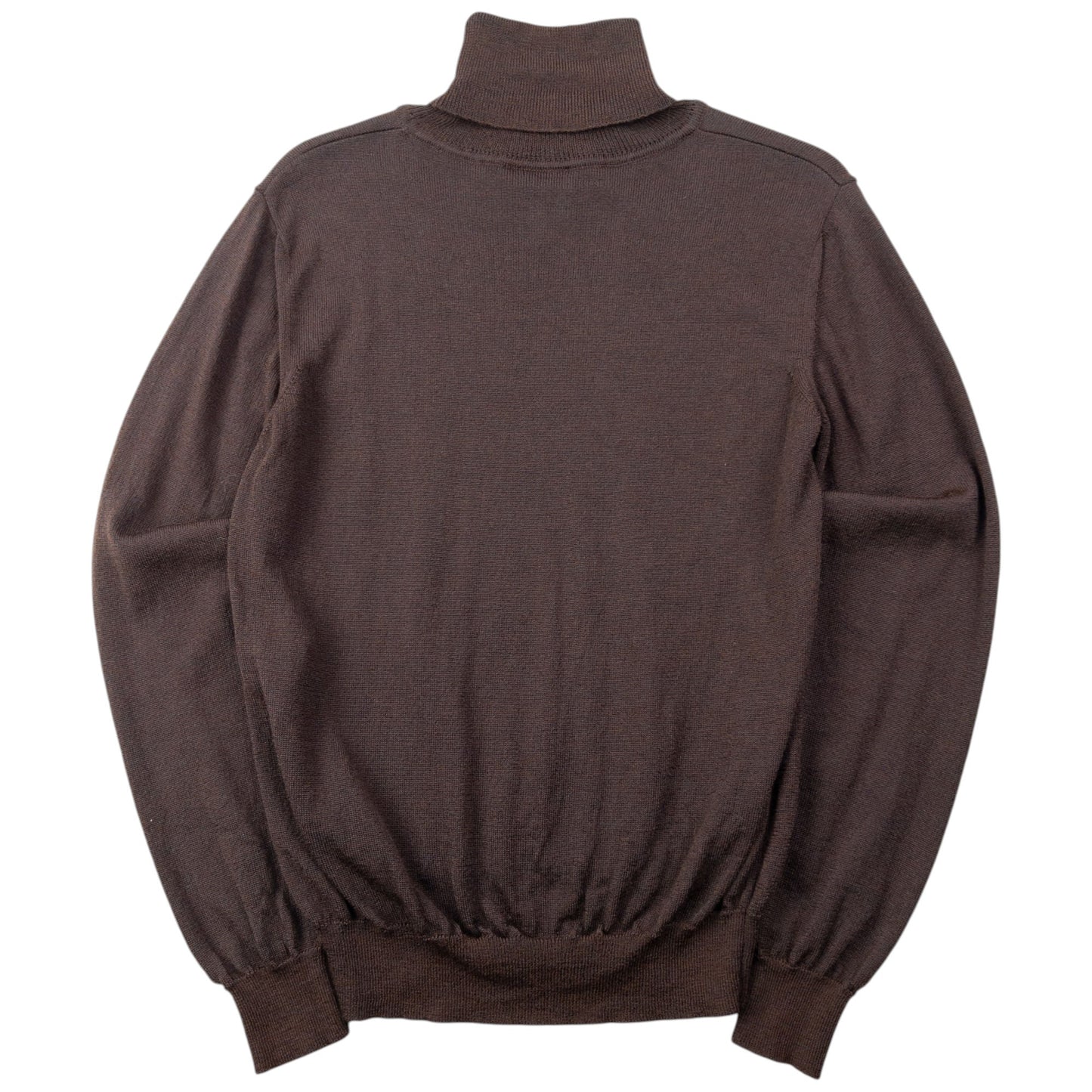 Vintage 90s Versace Jeans Couture Embroidered Knitted Turtleneck Jumper Womens Size S | Small, Brown