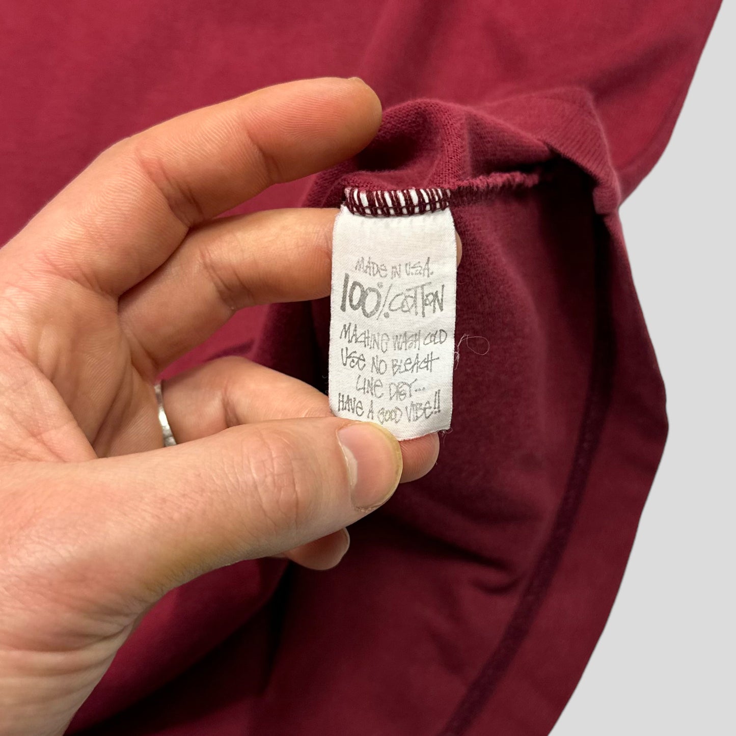 Stussy 80’s 8 Ball Tom Tom T-shirt - M | Default Title, Burgundy