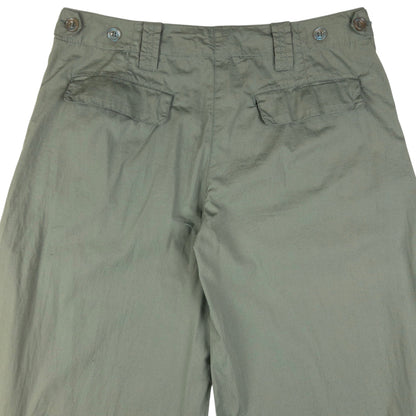 Vintage Armani Jeans Lightweight Wide Cargo Trousers Womens Size W30