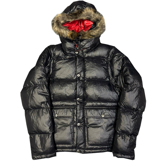Takeo Kikuchi Puffer Jacket & Gilet With Fur Hood ( L )