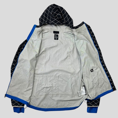 Nike Gyakusou 2015 x Undercover 3m Diamond Asymmetrical Taped Seam Jacket - XL (L) | Large, Blue
