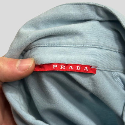 Prada Sport 00’s Stash Pocket Nylon Zip Shirt - M