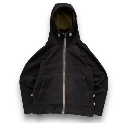 AW99/00 Maharishi Proline Hooded Fleece Jacket (S) | Default Title, Black