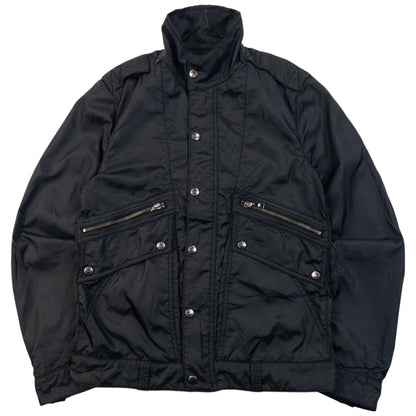 Vintage 2000s Katharine Hamnett Zip Up Jacket Size S | Small, Black