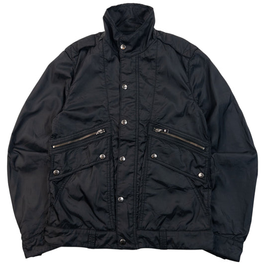 Vintage 2000s Katharine Hamnett Zip Up Jacket | Small, Black