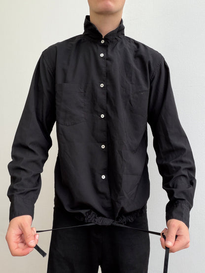 Comme Des Garçon Homme Deux Drawstring Shirt | O/S, Black