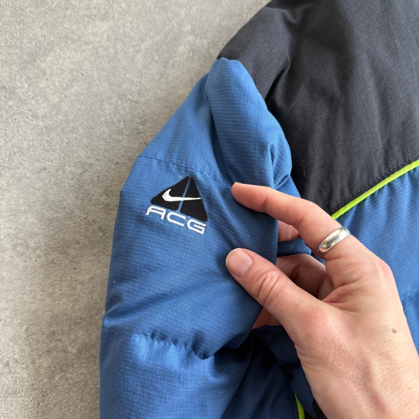 Nike ACG RARE 1990s technical down fill heavyweight puffer jacket (M)