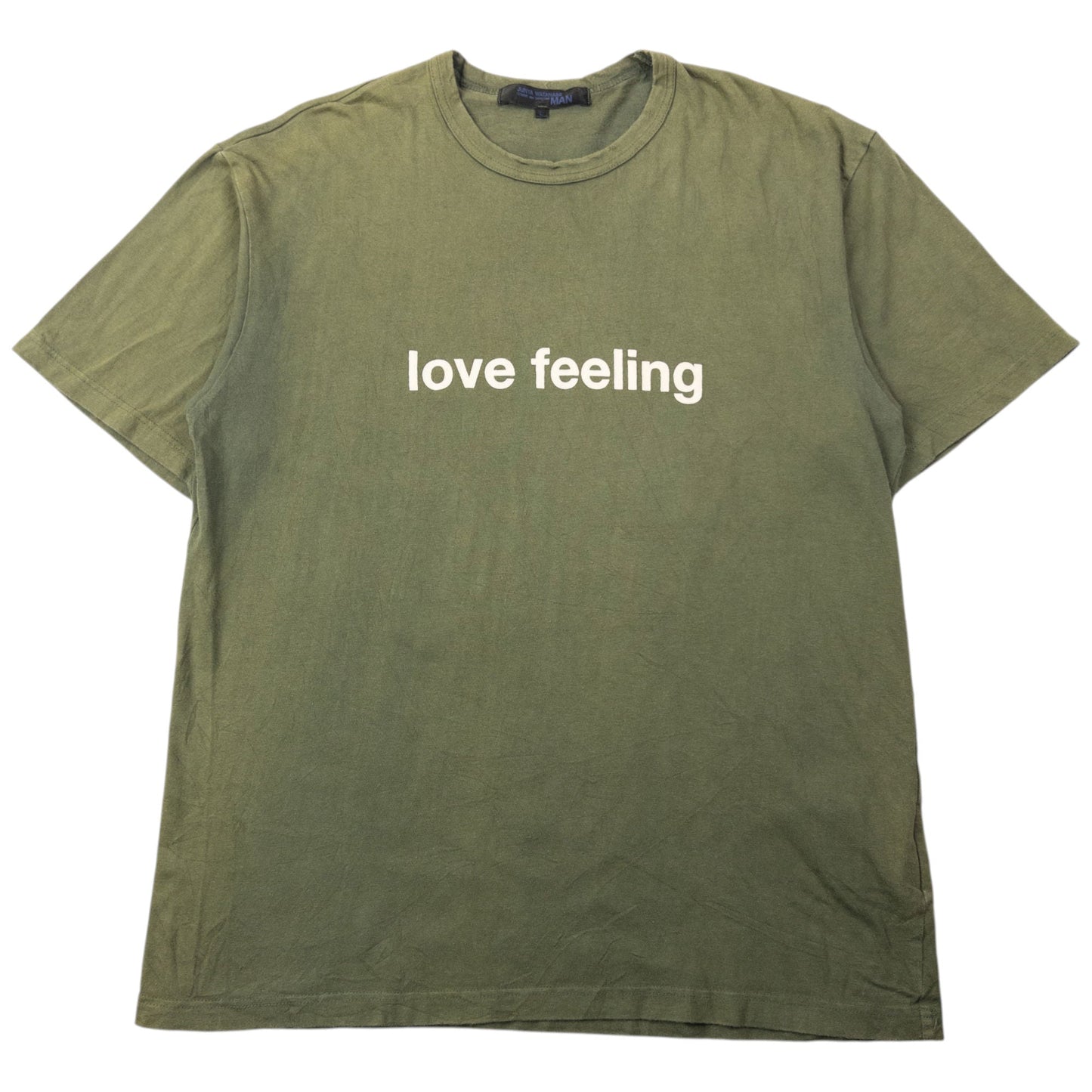 Vintage 2003 Junya Watanabe X Comme Des Garçons MAN Graphic T Shirt Size M | Medium, Green