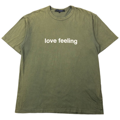 Vintage 2003 Junya Watanabe X Comme Des Garçons MAN Graphic T Shirt Size M | Medium, Green