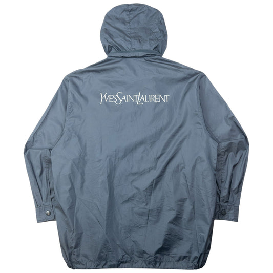 Vintage 90s YSL Yves Saint Laurent Lightweight Jacket Size L | Large, Blue