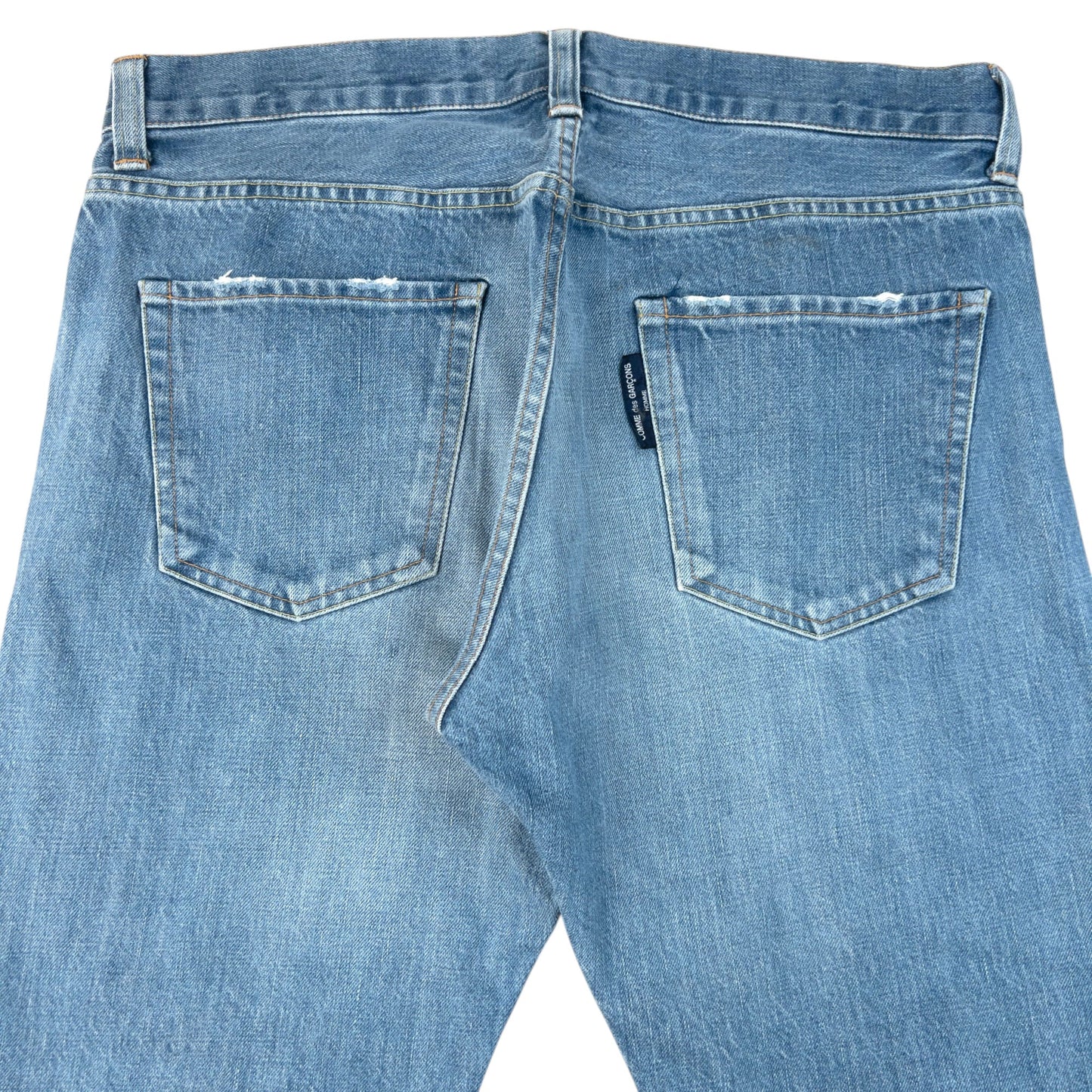 Vintage 2000s Comme Des Garçons HOMME Denim Jeans Size W34 | W34, Blue
