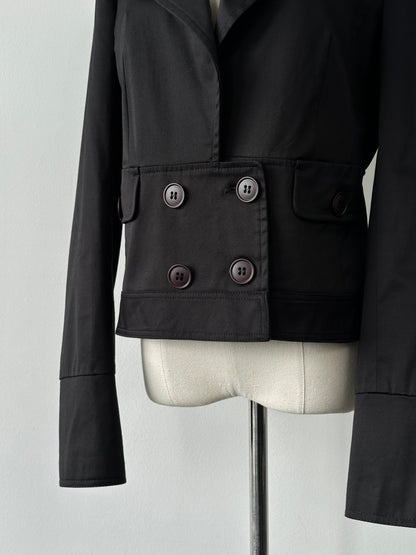 Iceberg 2000s Cotton Double Breasted Jacket - S-M
