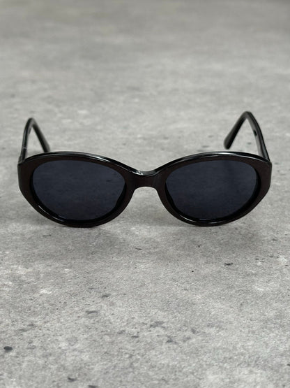 Armani 1990s Oval Logo Sunglasses