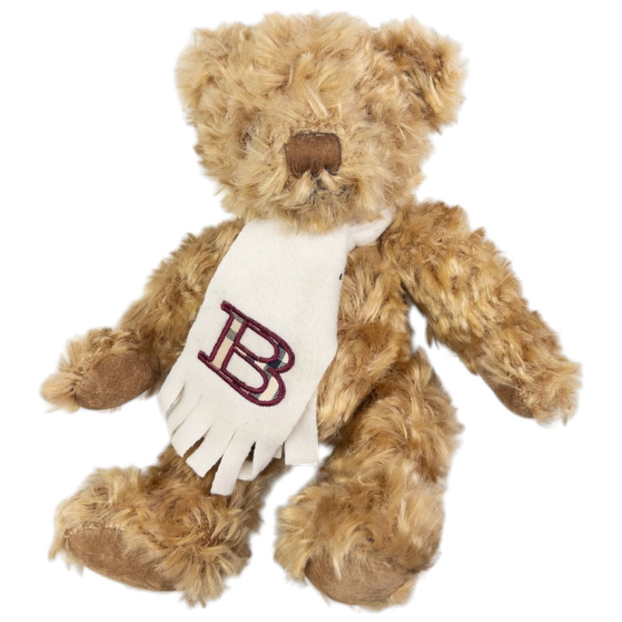 Vintage Burberry Nova Check Scarf Teddy Bear