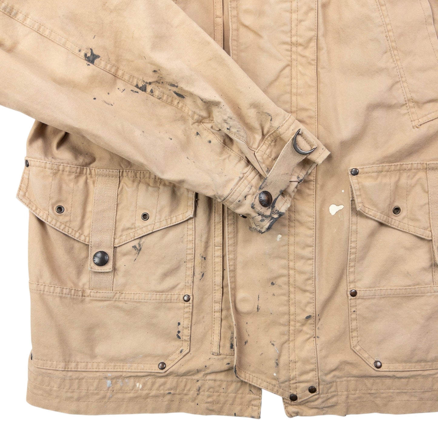 Vintage 90s Polo Ralph Lauren Multi Pocket Cargo Jacket Size L