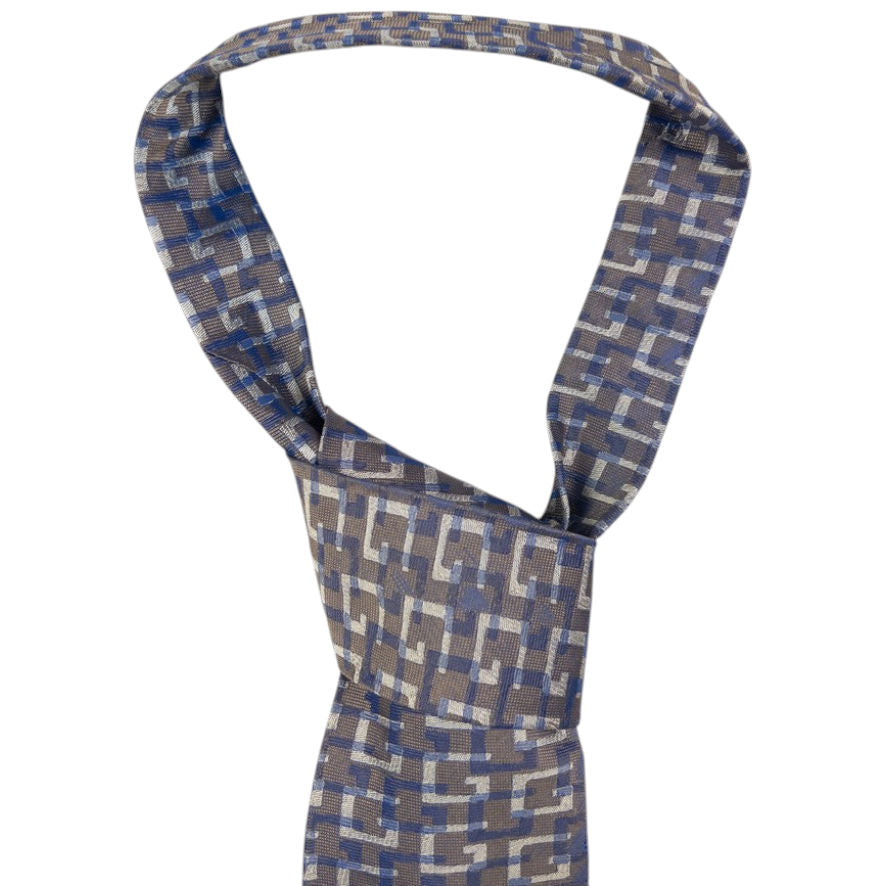 Vintage Gucci Monogram Silk Tie