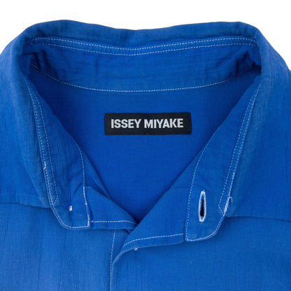 Vintage 2000s Issey Miyake Gradient Long Sleeve Button Up Shirt Size M