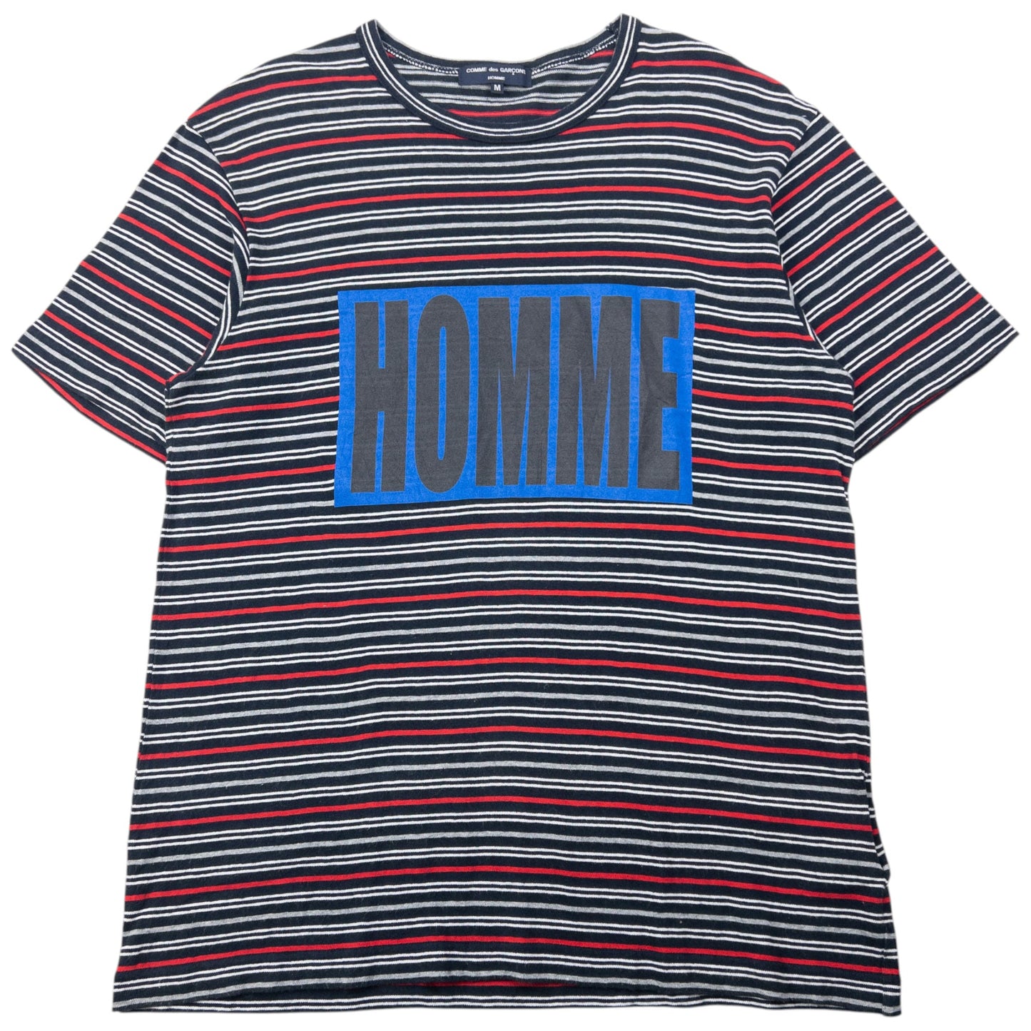 Vintage Comme Des Garçons HOMME Striped T Shirt Size M