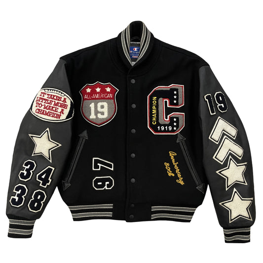 Champion 80th Anniversary Varsity Jacket - M