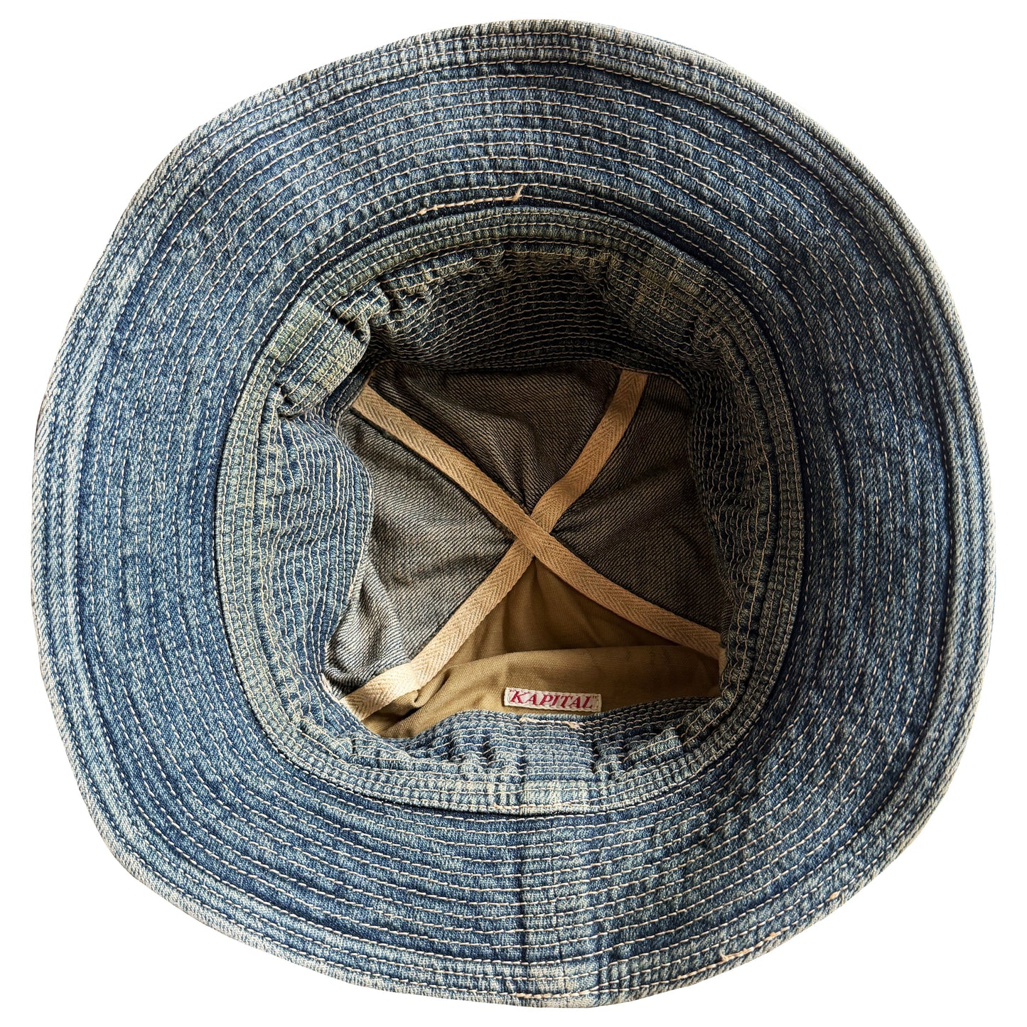 Kapital 'The Old Man & The Sea' Denim Bucket Hat | O/S, Red