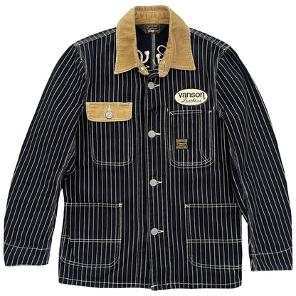 Vanson Leathers Pinstripe Worker Jacket - Known Source