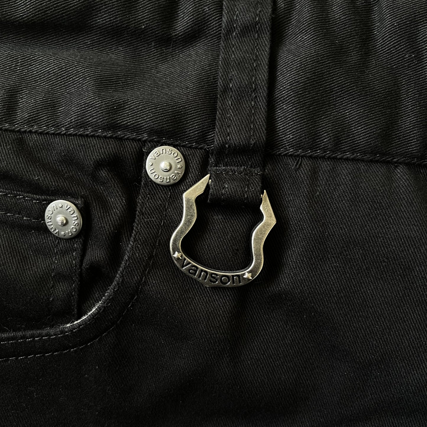 Vanson Leathers Skeleton Overalls - M