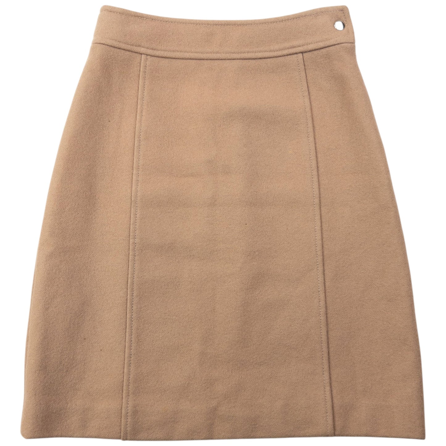 Vintage 1999 Miu Miu Wool Skirt Womens Size W22 | XS, Beige