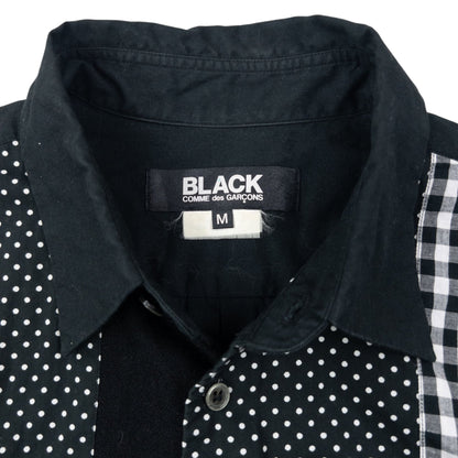 2012 Comme Des Garçons BLACK Long Sleeve Button Up Shirt Size M | Medium, Black