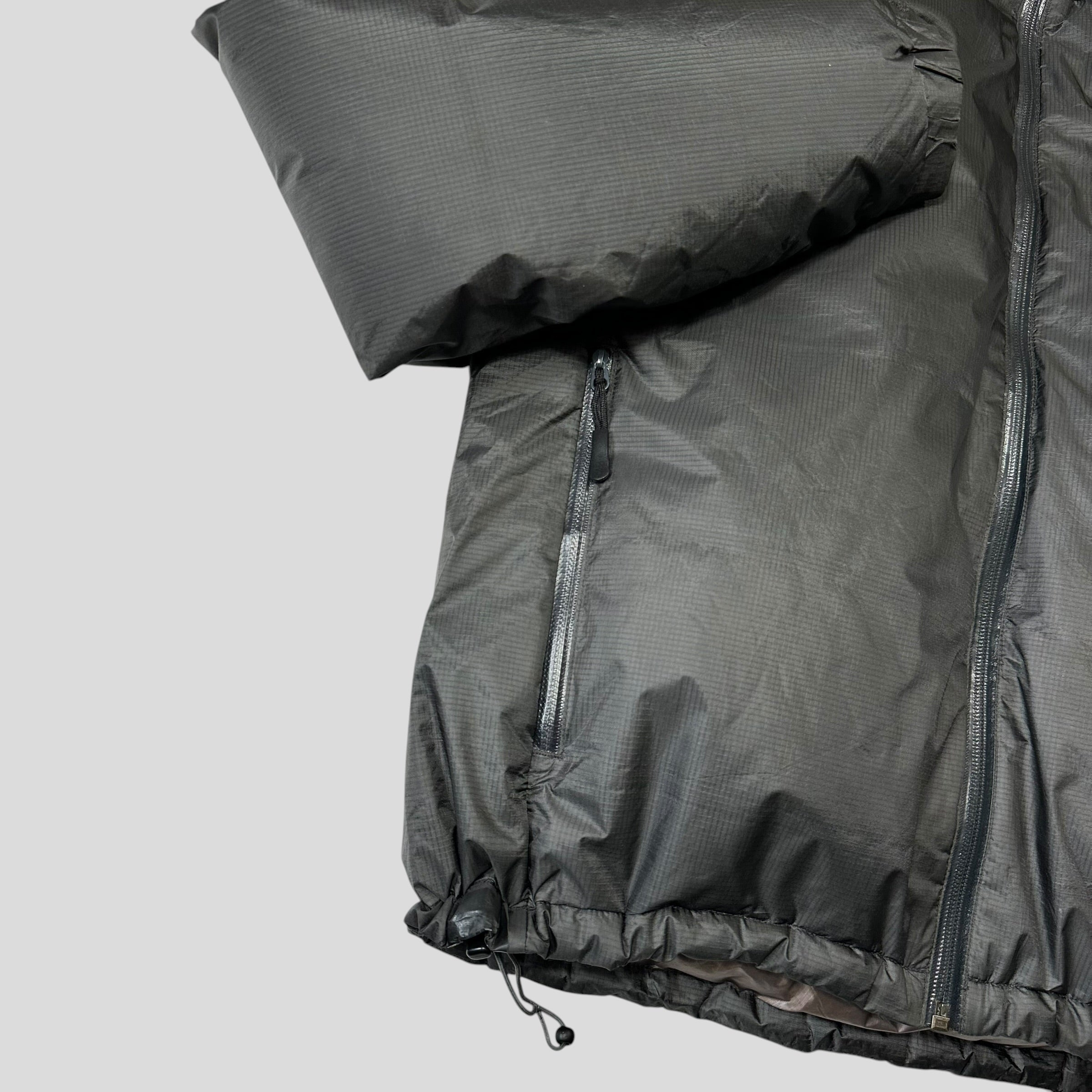 Montbell 00's Goretex Ripstop Nylon Down Puffer Jacket - S/M